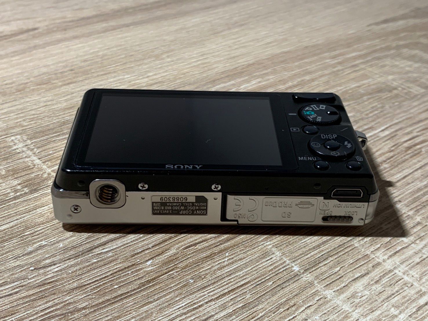 2694 Sony Cyber-Shot DSC-W380 シルバー 動作確認済み デジカメ 美品