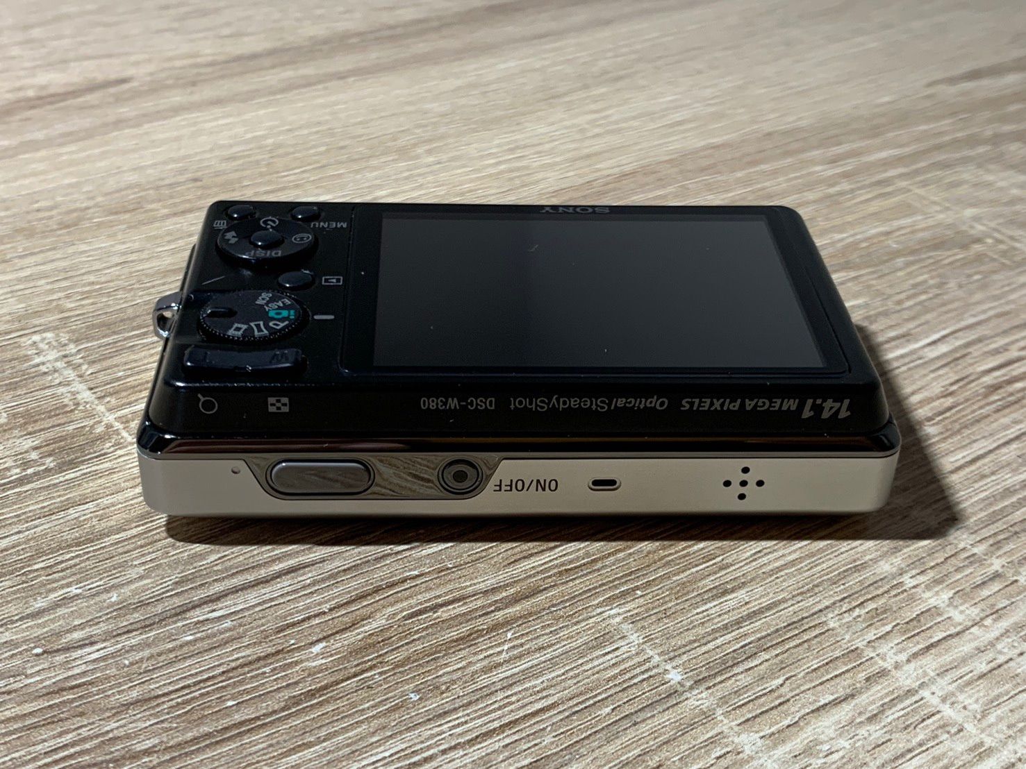 2694 Sony Cyber-Shot DSC-W380 シルバー 動作確認済み デジカメ 美品