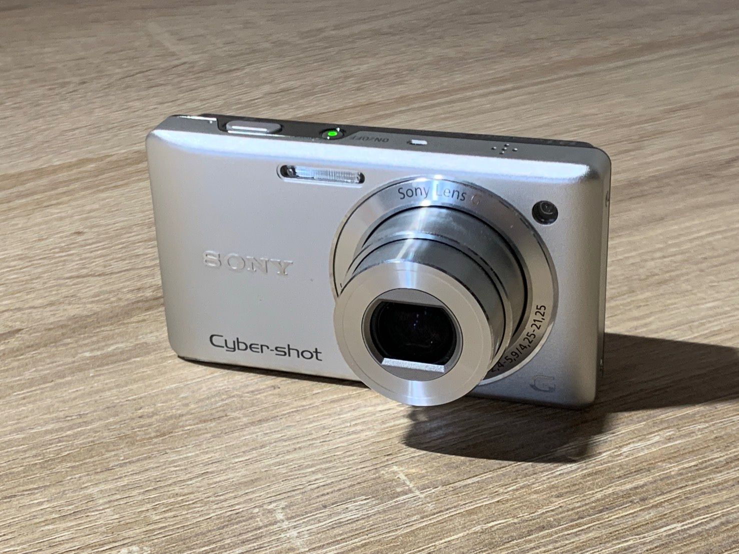 2694 Sony Cyber-Shot DSC-W380 シルバー 動作確認済み デジカメ 美品