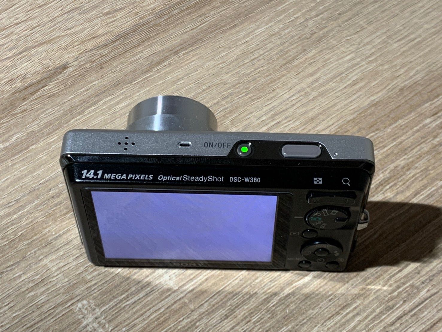 2694 Sony Cyber-Shot DSC-W380 シルバー 動作確認済み デジカメ 美品