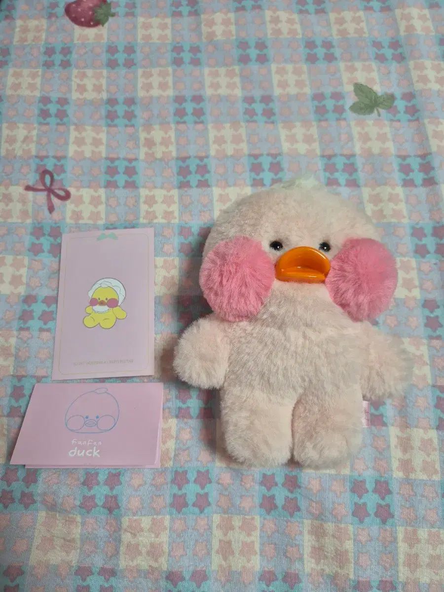 ファンファンダック ピンク ぬいぐるみ＋販売証明書 含む 7,178円