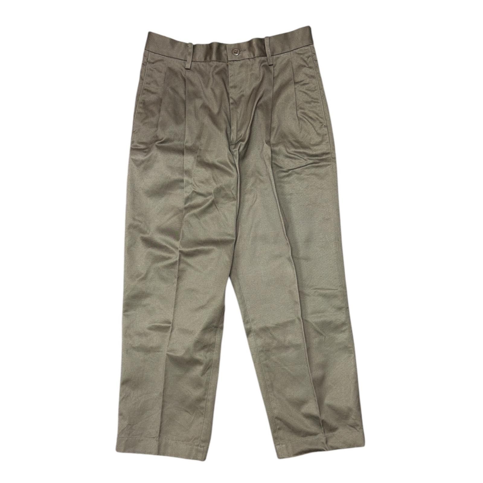 参考上代24200円 WACKO MARIA 23AW DOUBLE PLEATED CHINO TROUSERS 2