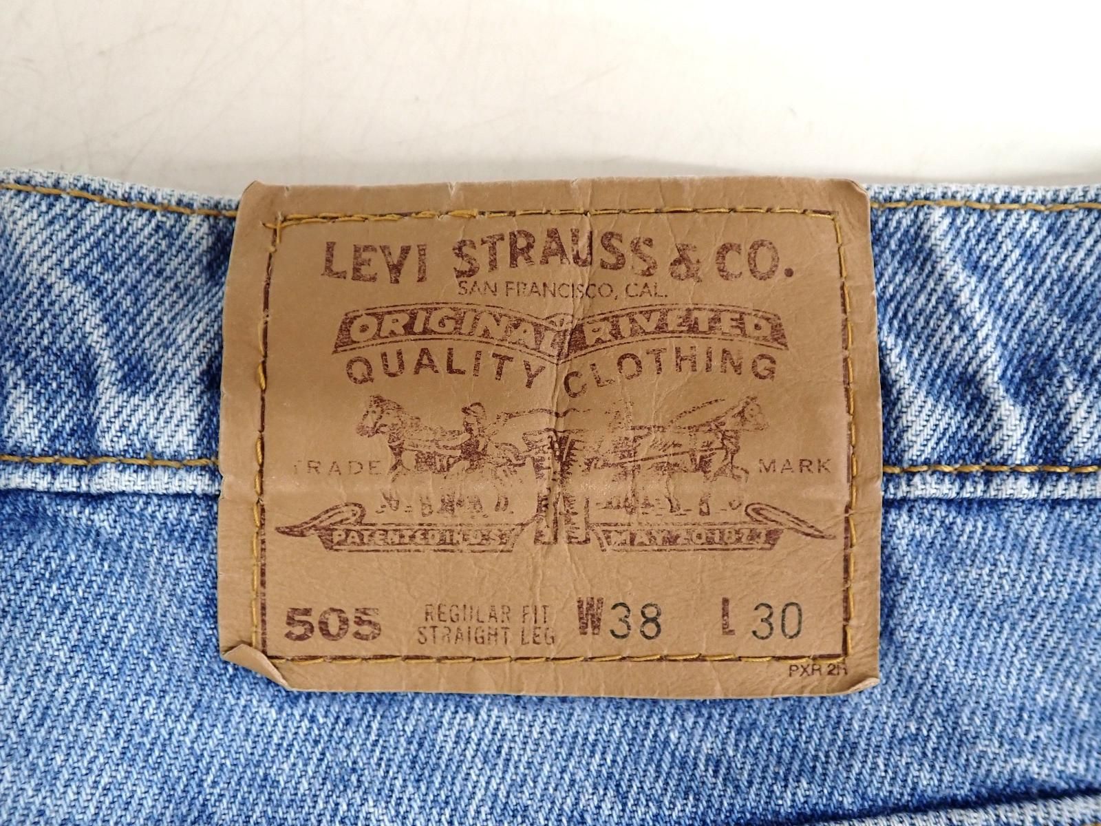 ☆9227☆Levi's リーバイス 505 95年 USA製 オレンジタブ デニムパンツ