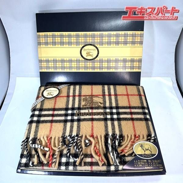 Burberry バーバリー ウールひざ掛け 湘南台店 - メルカリ