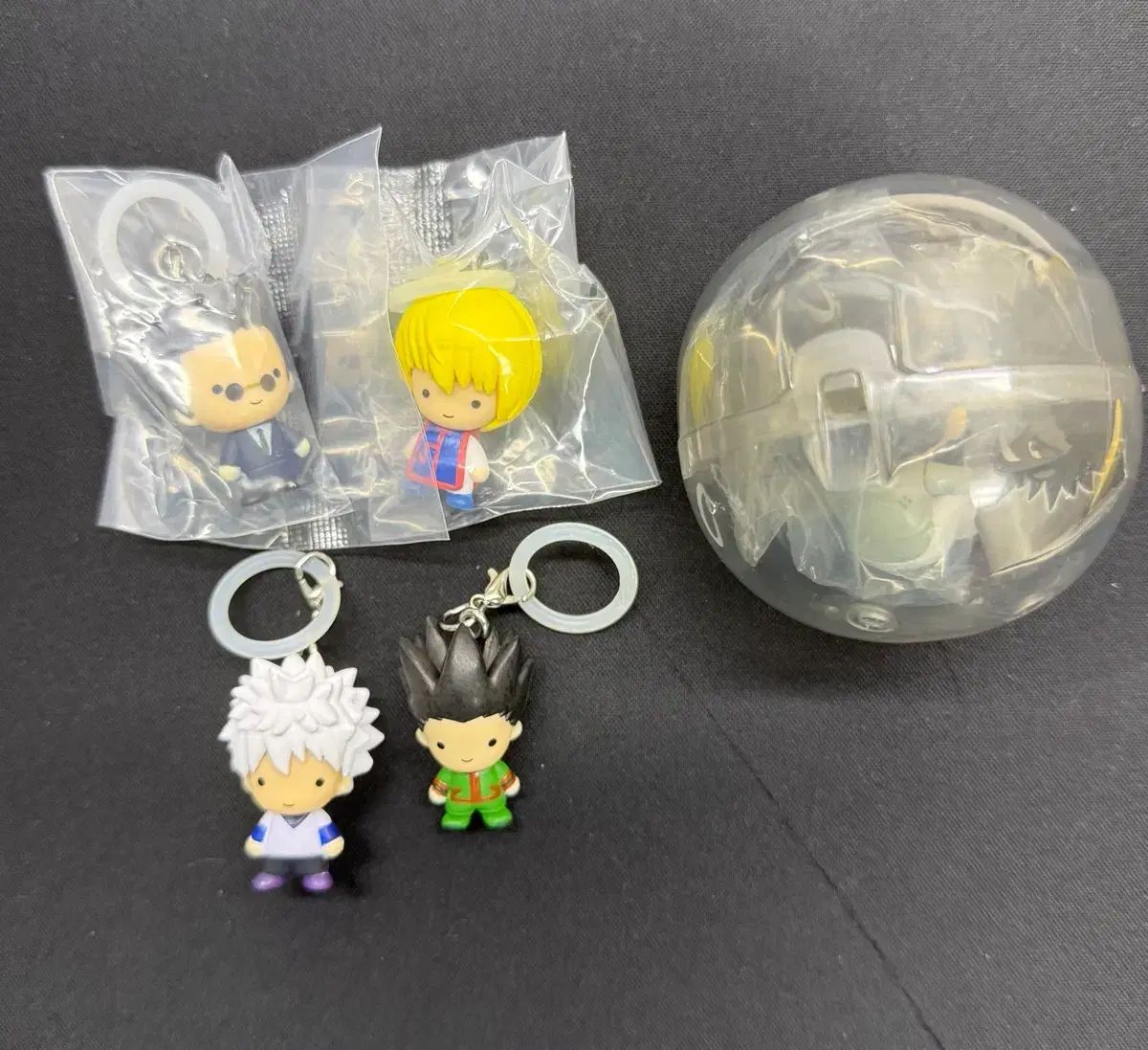 HUNTER×HUNTER めじるし スワラセタイ まとめ 헌시조 ゴン キルア クラピカ レオリオ ノブナガ フィギュア キーホルダー 6,435円