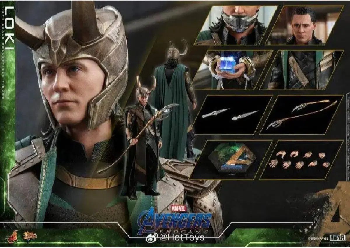 ホットトイズ MARVEL アベンジャーズ エンドゲーム ロキ MMS579 フィギュア 開封品 出品