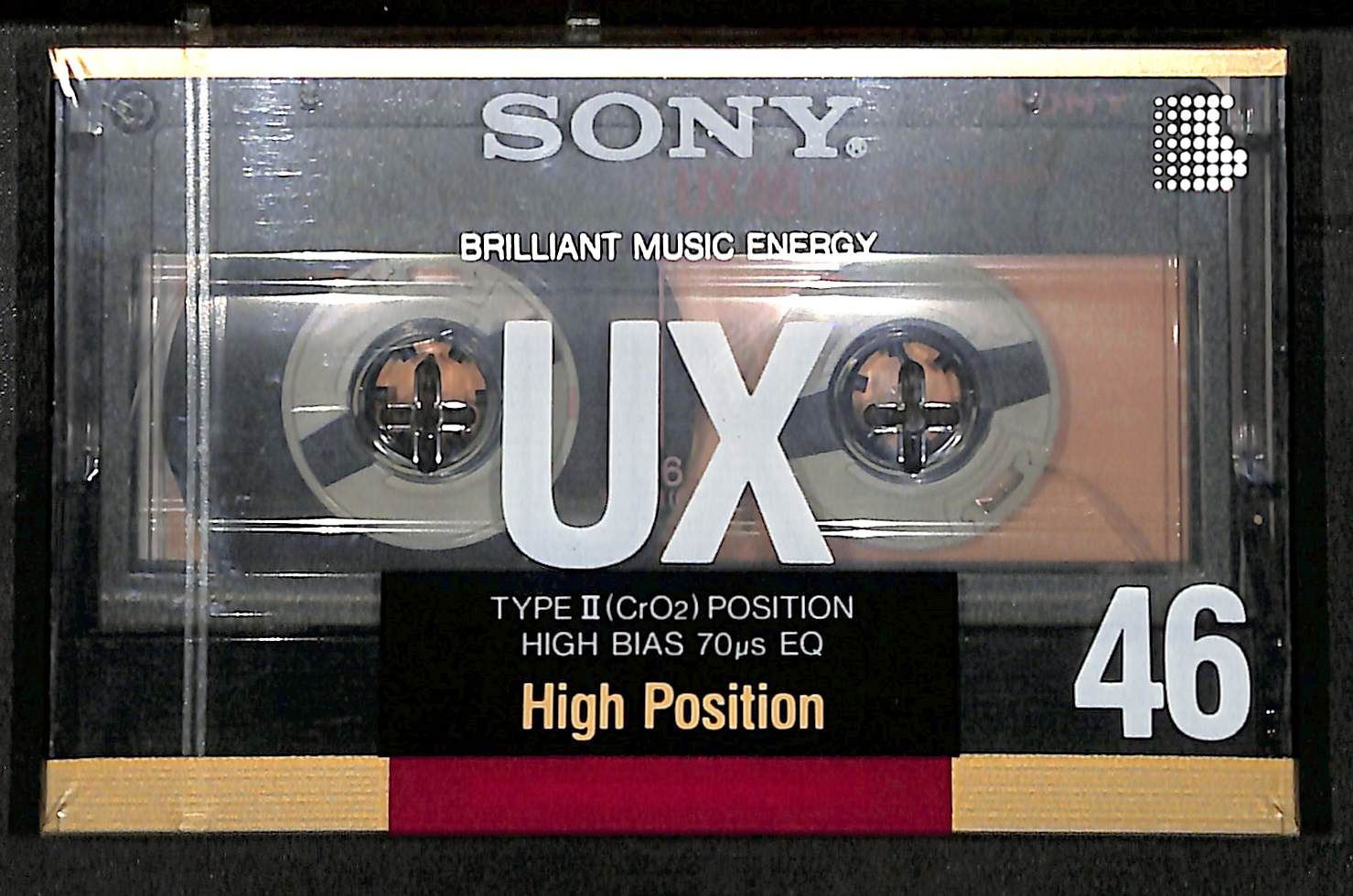 SONY UX Master 46 カセットテープ ハイポジション TYPEⅡソニー