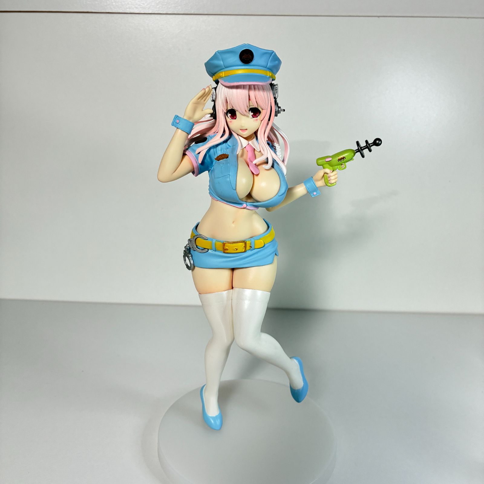 SUPER SONICO スペースポリス フィギュア ブルーver. 中古】すーぱーそに子 フィギュア スペースポリス ブルー ver. - メルカリ