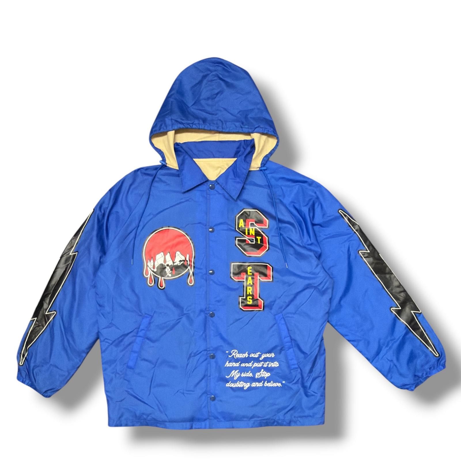 SAINT MICHAEL × DENIM TEARS DT_COACH JKT /H GRAIL コーチジャケット