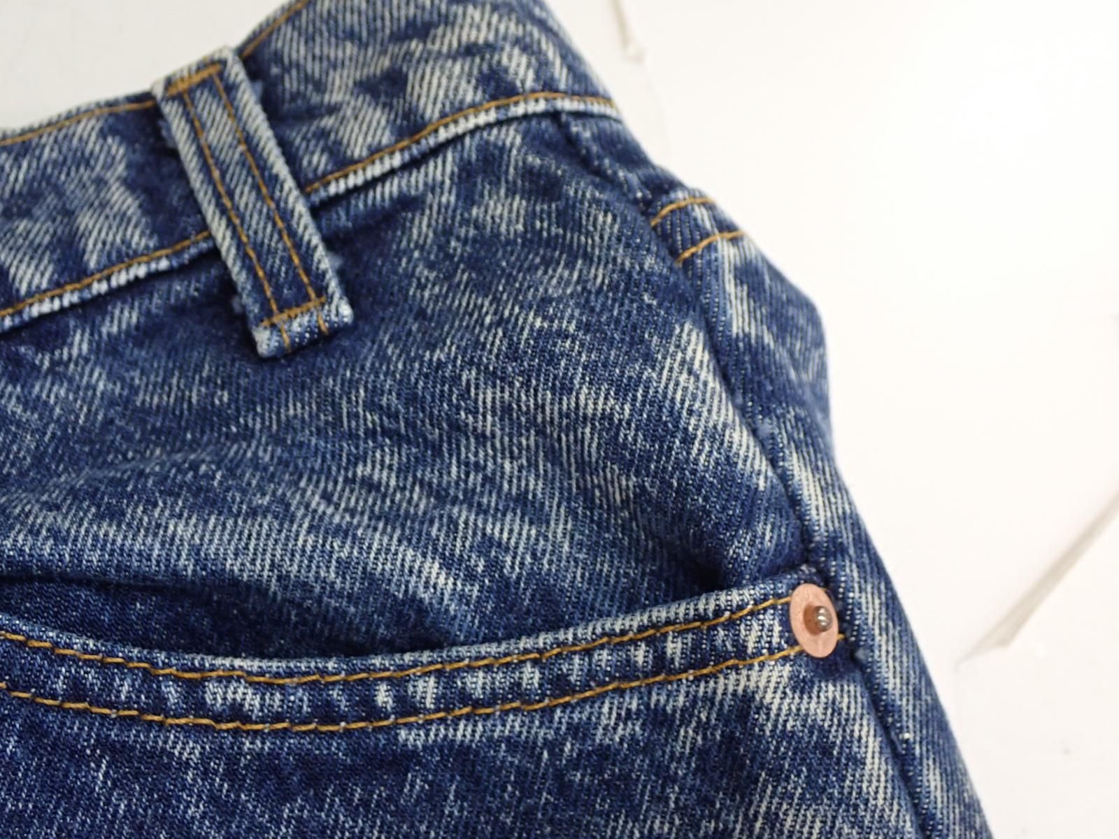 貴重・USA製】LEVIS 550 オレンジタブ W32 1991年 ケミカル 90s 