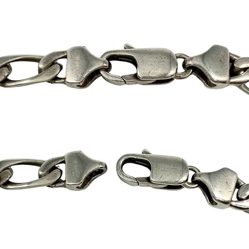 TIFFANY&CO. ティファニー シルバー925/750 フィガロ チェーン