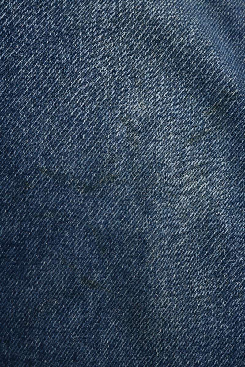 クロムハーツ U VNTG JEAN BLU ORNG TAB 517 クロスパッチ付き