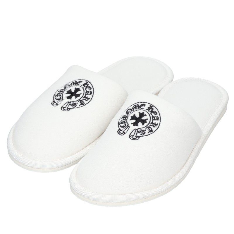 クロムハーツ HOTEL SLIPPER ホースシュー刺繍ホテルスリッパ メンズ M