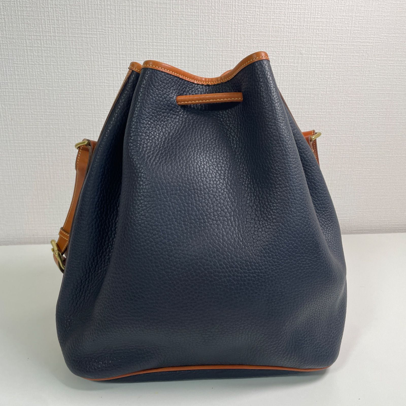 美品】Dooney & Bourke ドゥーニー バーク 巾着 ショルダーバッグ 