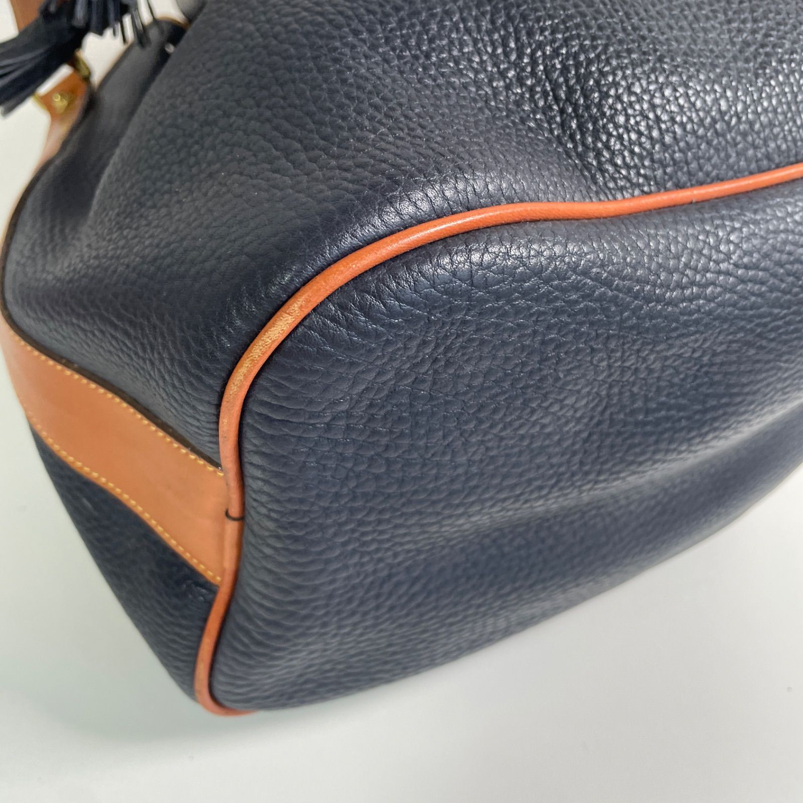 美品】Dooney & Bourke ドゥーニー バーク 巾着 ショルダーバッグ 