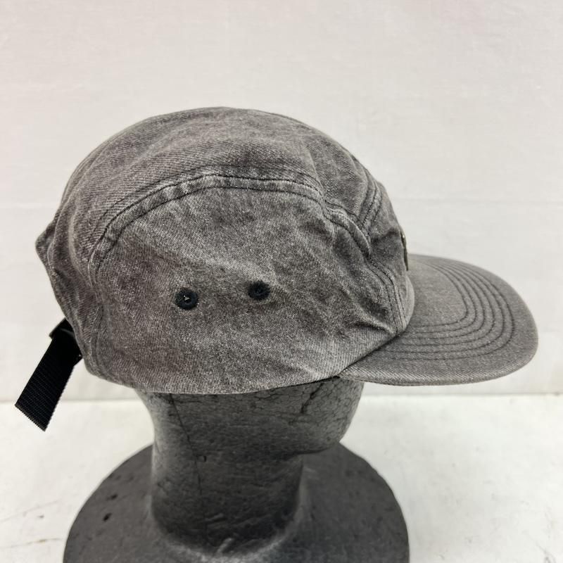 シュプリーム 18SS Metal Plate Camp Cap メタルプレート ブラック