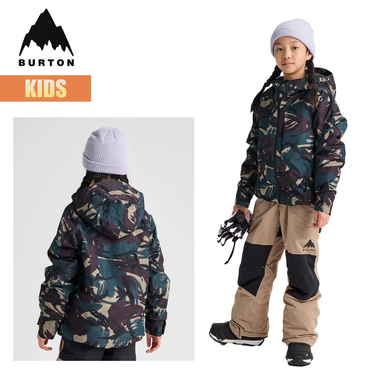 バートン スノーボードウェア キッズ ジャケット 26-27 Burton ヒル