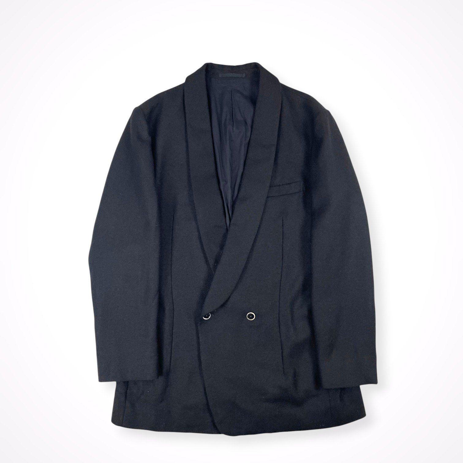 The SAKAKI / ショールカラーセットアップ 参考定価：90,000程度 SIZE