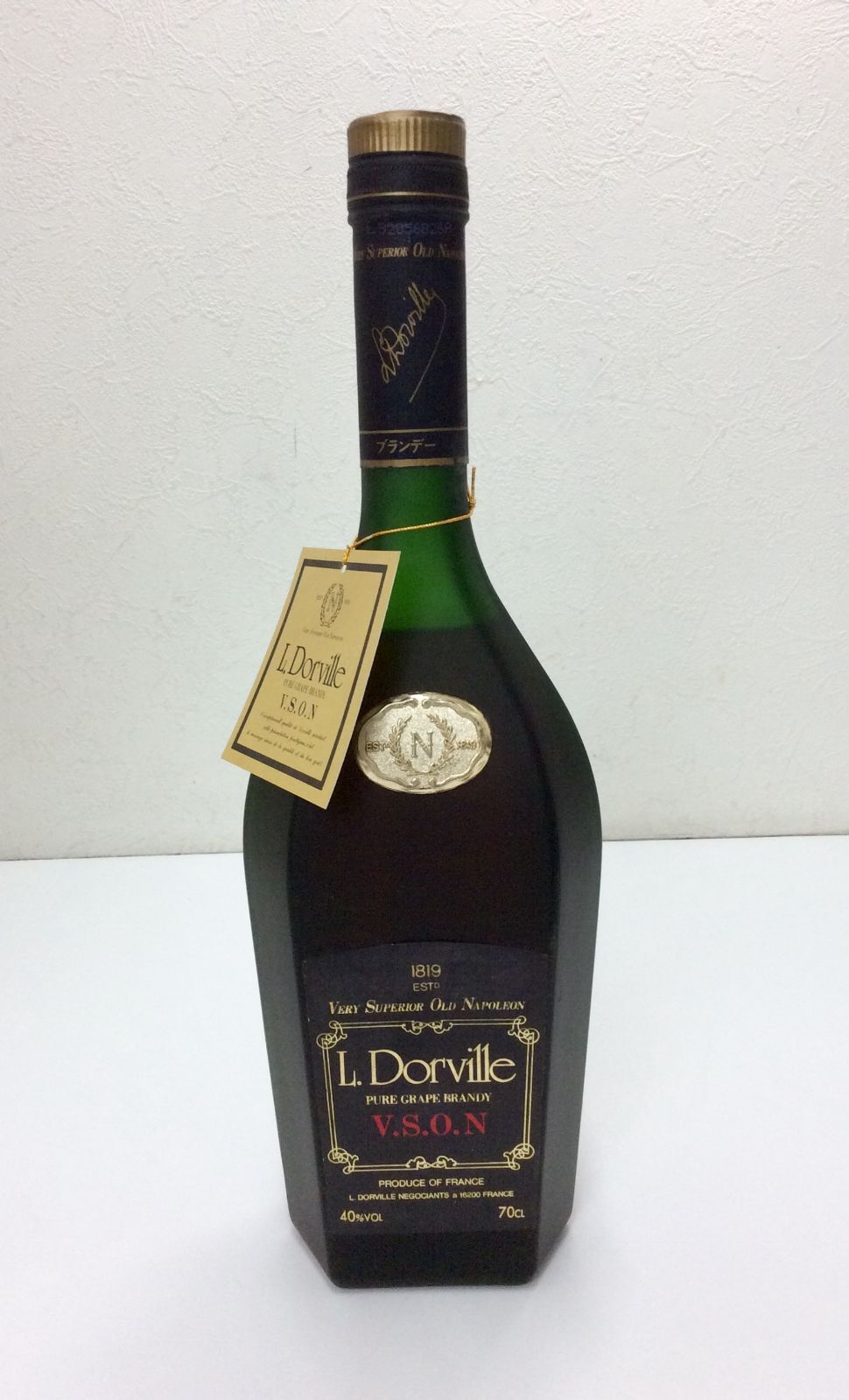 未開栓/古酒】L.Dorville ル ドーヴィル ナポレオン VSON 700ml 40