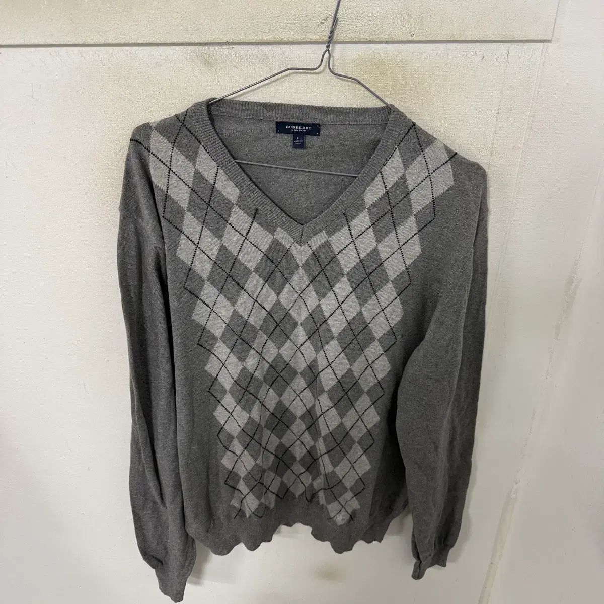 バーバリー L エル ニット
