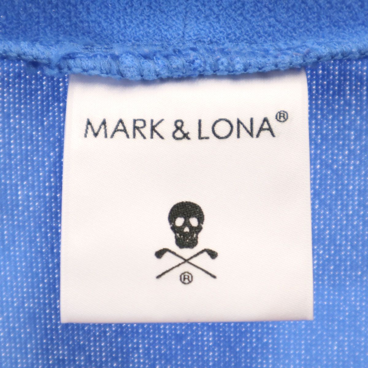 MARK&LONA マークアンドロナ ゴルフ 半袖 パイル地 モックネック T