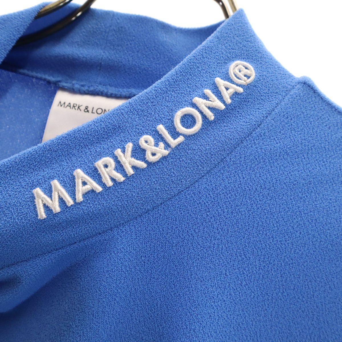 MARK&LONA マークアンドロナ ゴルフ 半袖 パイル地 モックネック T