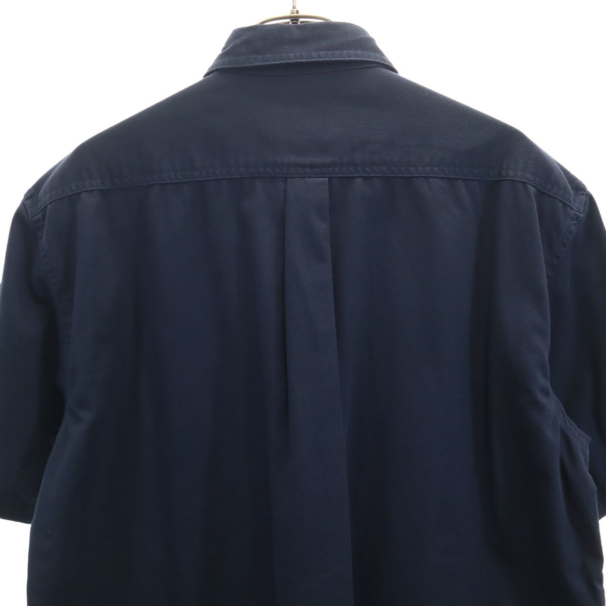 STUSSY ステューシー 90s USA製 オールド 紺タグ 半袖 ワークシャツ M