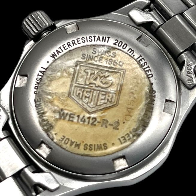 新品電池 稼働品 TAG HEUER タグホイヤー プロフェショナル2000