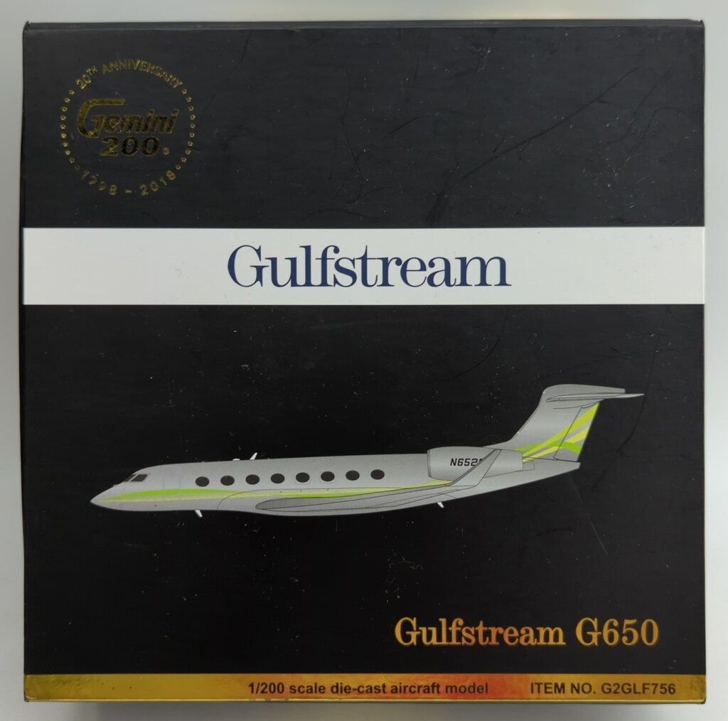 ジェミニ 1/200Gemini 200 ガルフストリーム G650 N652GJ