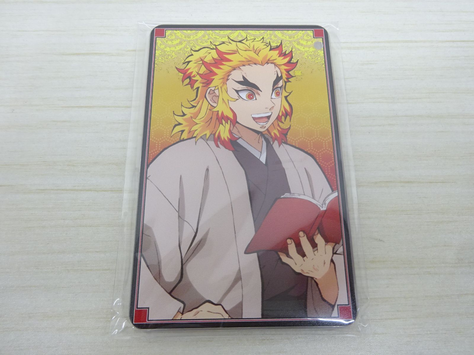 未開封品 鬼滅の刃 煉獄杏寿郎 スライドカードケース TSUTAYA限定