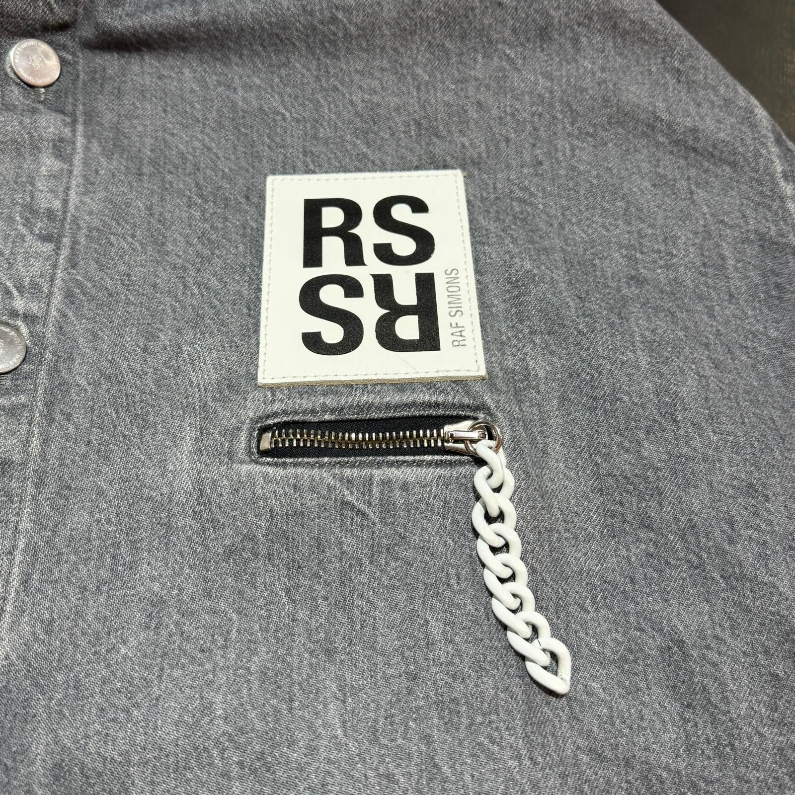 RAF SIMONS 20AW Big Fit Denim Shirt ビックフィットデニムシャツ