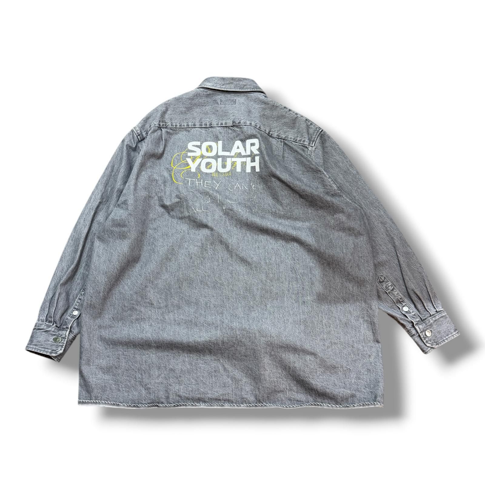 RAF SIMONS 20AW Big Fit Denim Shirt ビックフィットデニムシャツ