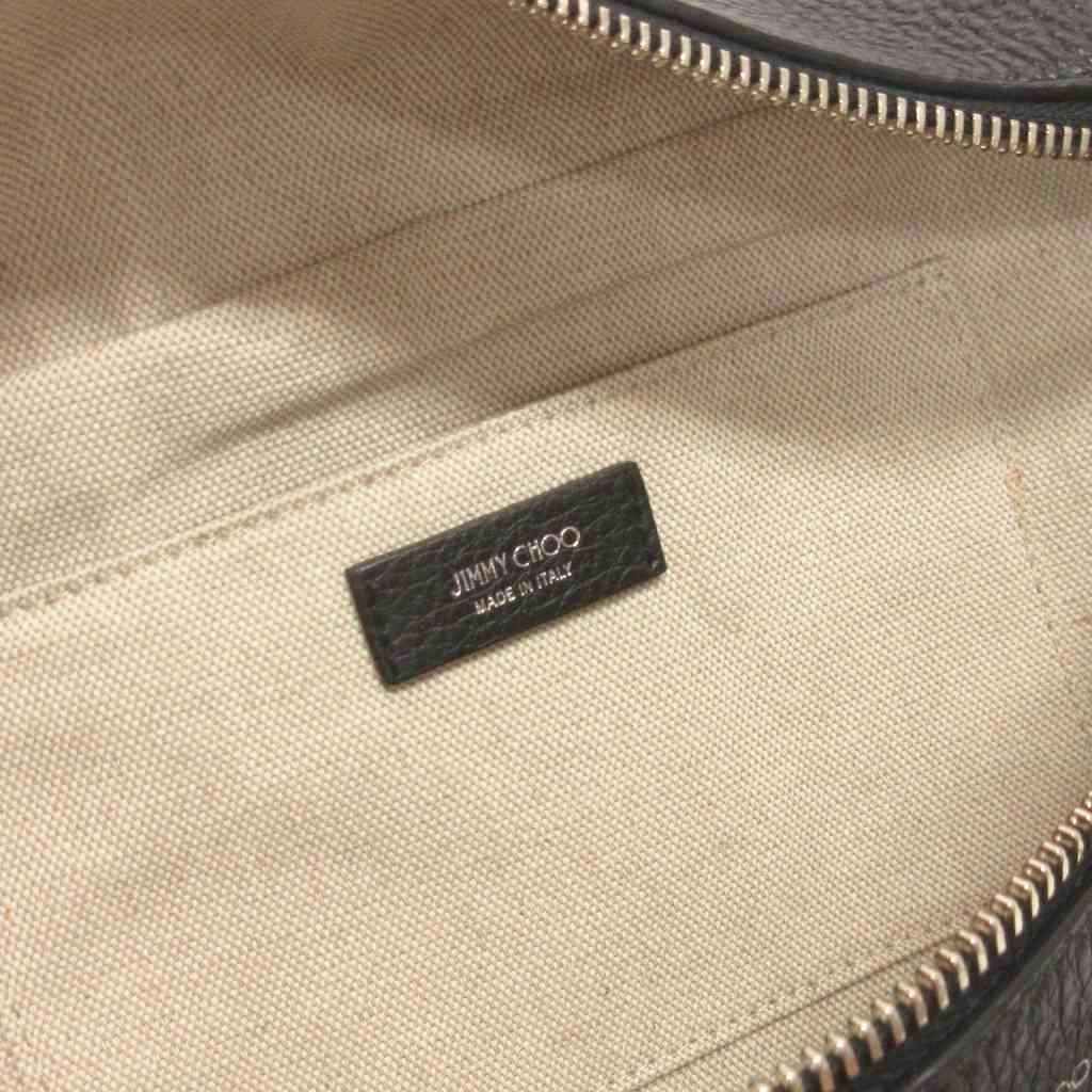 ジミーチュウ JIMMY CHOO 美品 ウェストバック ボディバッグ レザー