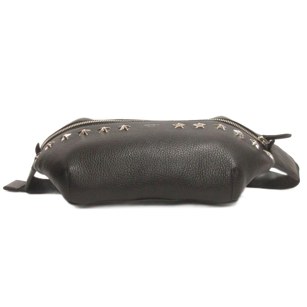 ジミーチュウ JIMMY CHOO 美品 ウェストバック ボディバッグ レザー