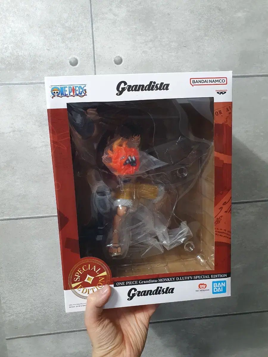 BANPRESTO ONE PIECE モンキー・D・ルフィ(ルフィ) Grandista（グランディスタ） スペシャル EDITION エディション フィギュア