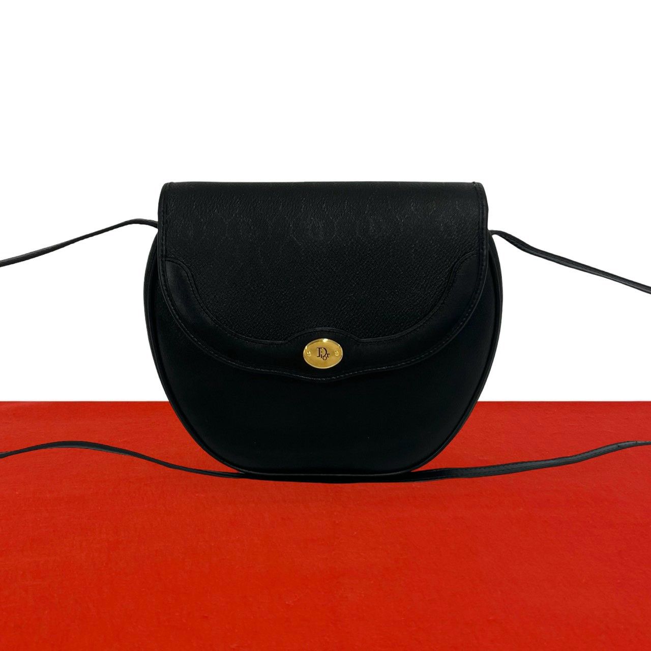 極 美品 Christian Dior ディオール ヴィンテージ ハニカム 柄 ロゴ