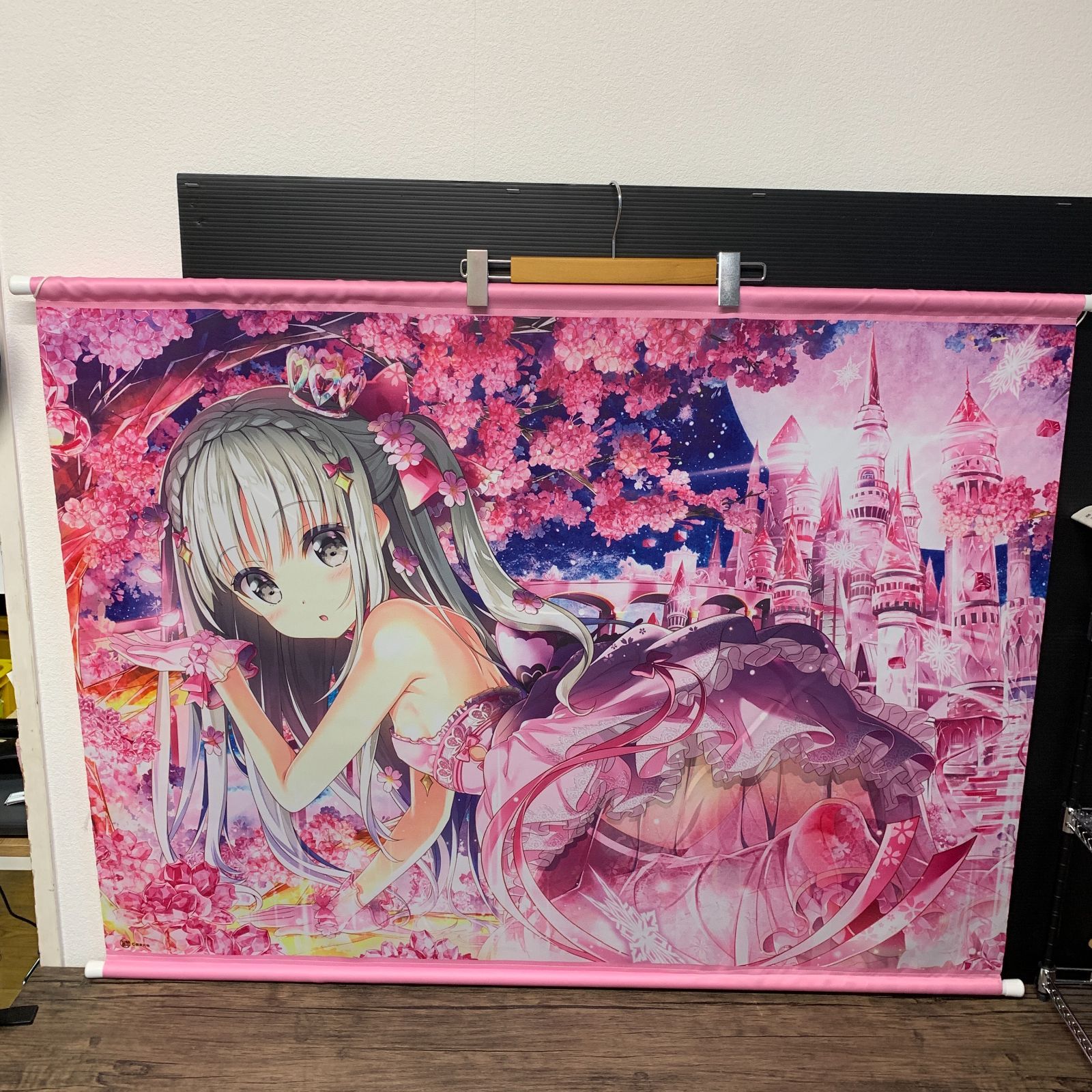 むつ41-072408] 【中古品】 藤真拓哉 SAKURA PRISM B1タペストリー