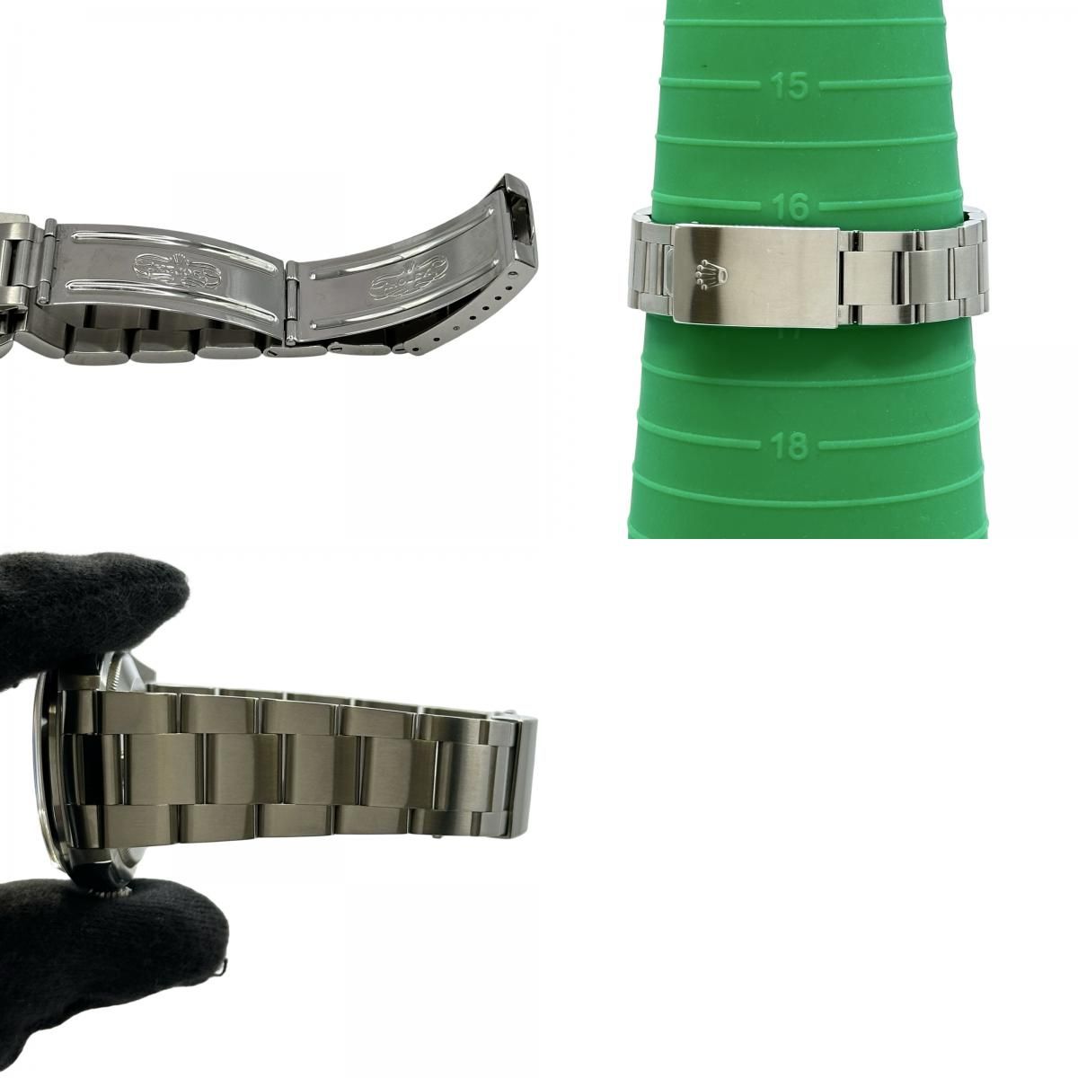 ロレックス ROLEX デイトジャスト 16200 ブラック ステンレススチール