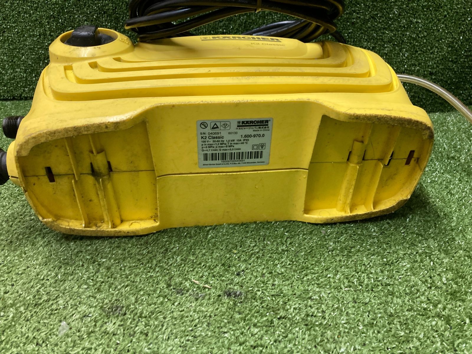 中古品】【0902】☆KARCHER(ケルヒャー) 家庭用高圧洗浄機 K2 CLASSIC