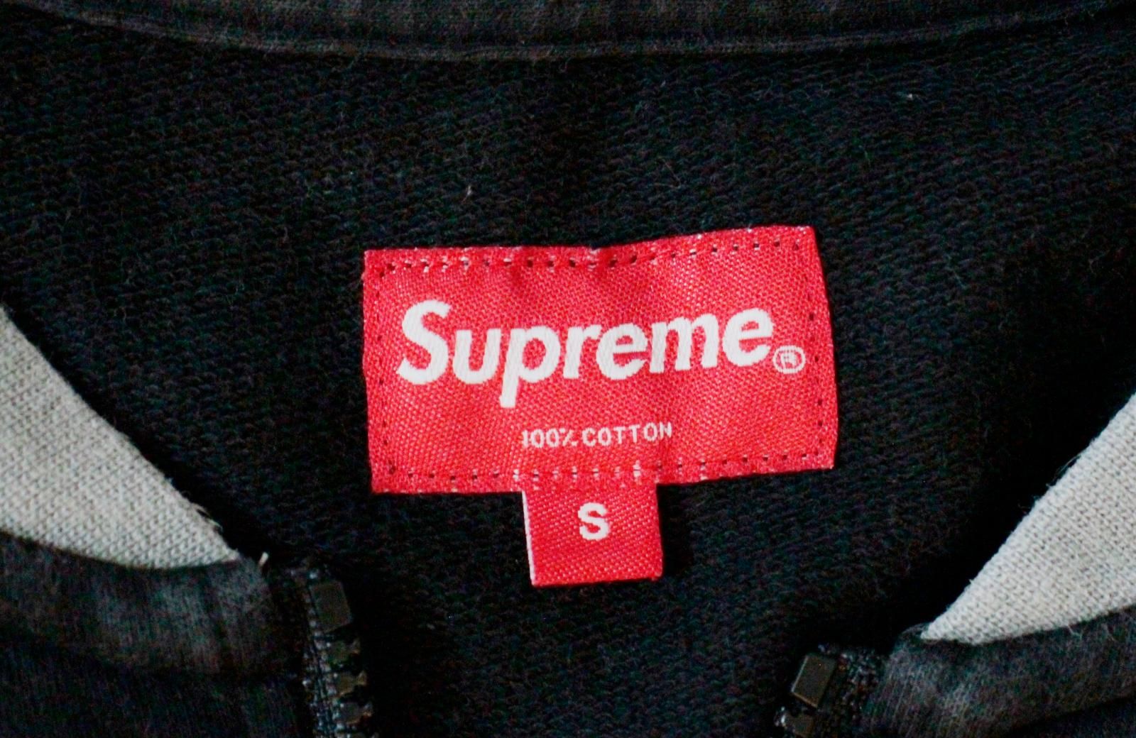 シュプリーム　Bar Logo Harf Zip Top Sサイズ 中古】 Supreme メンズロンT S Supreme/16SS/Bar Logo Harf Zip Top/S