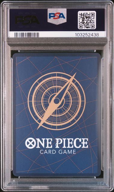 PSA10ワンピース　モンキー・D・ルフィ (ブースターパック「新たなる皇帝」) PSA10】モンキー・D・ルフィ(SP/SEC☆){紫}〈OP05-119〉[ブースター