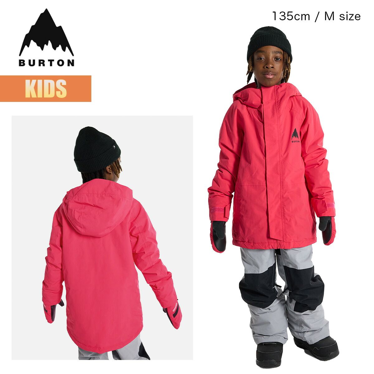 バートン スノーボードウェア キッズ ジャケット 26-27 Burton