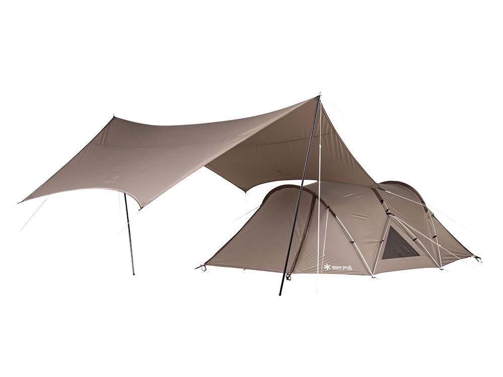 スノーピーク(snow peak) ランドネスト S テントタープセット SET-259 ［1-2人用］テント タープ キャンプ アウトドア 簡単設営 [テント+タープ【セット】] [1-2人用]
