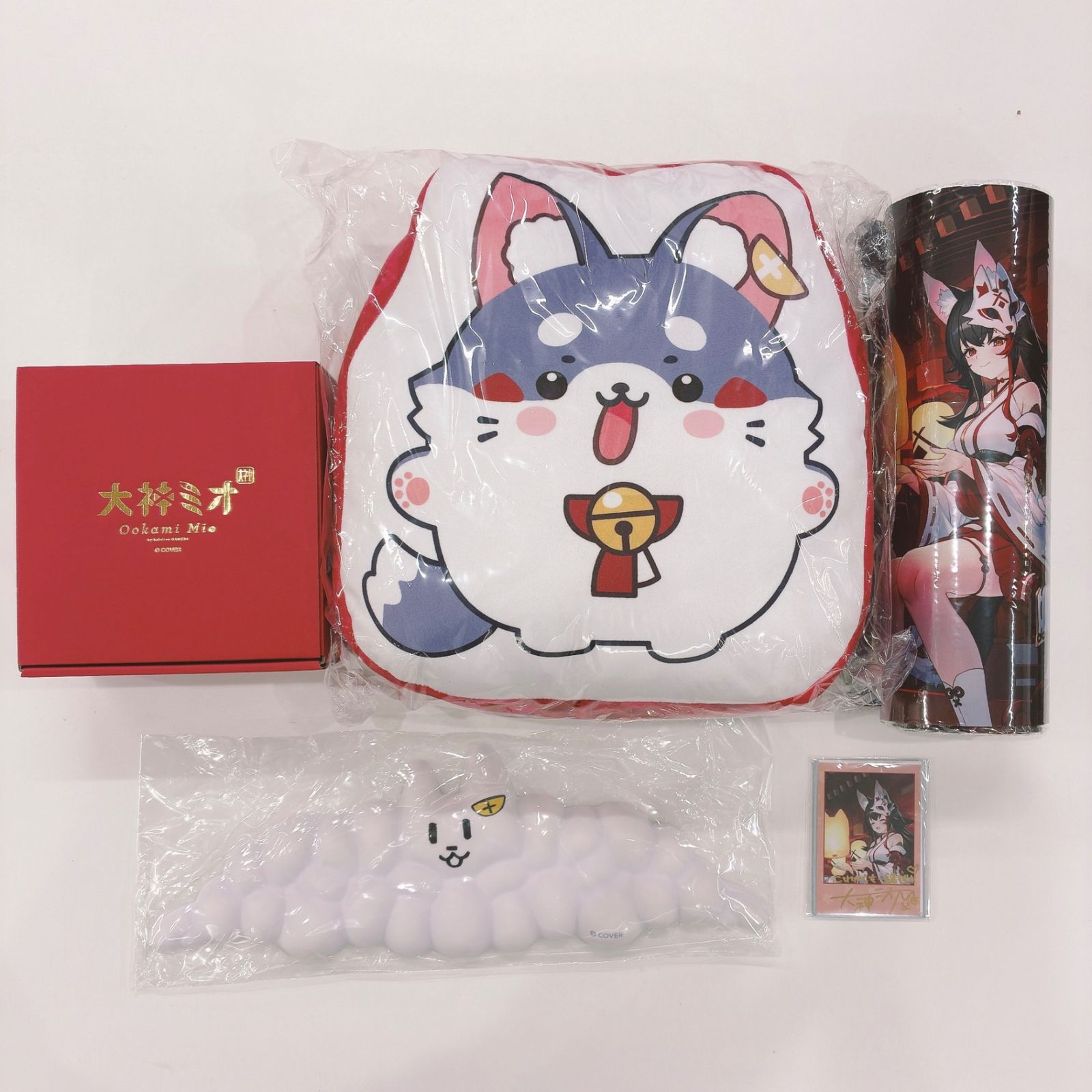 大神ミオ 活動6周年記念フルセット(直筆サイン入りチェキ風ブロマイド