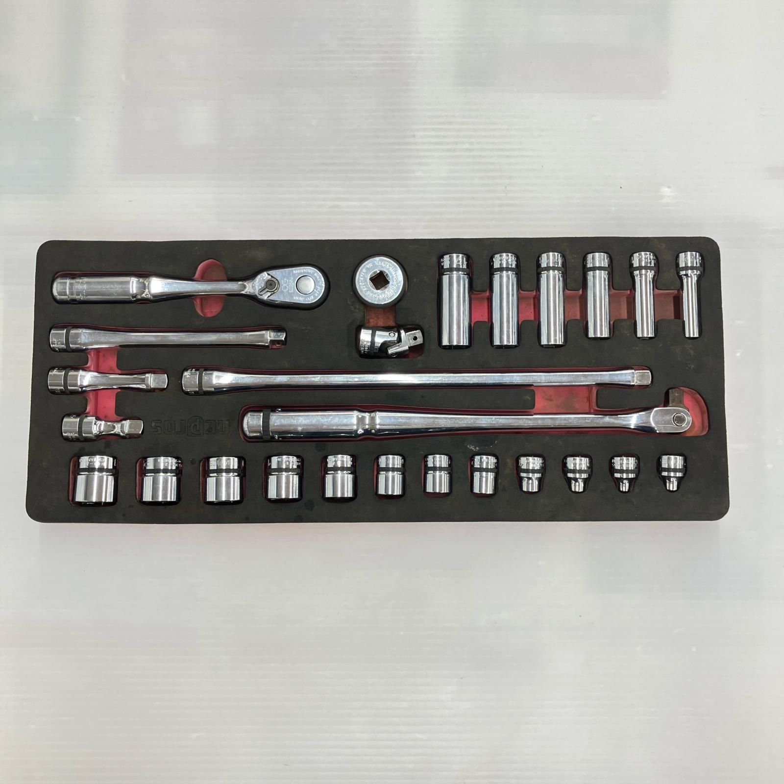 nepros ハンドツール ラチェットレンチセット NTB3X26C