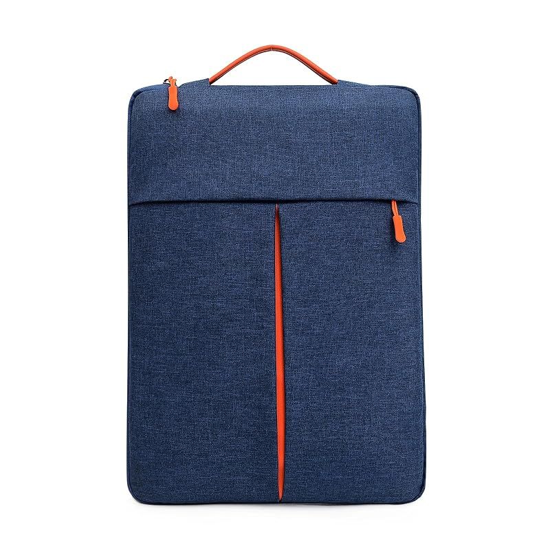 [Brand New] Laptop Bag 11/12/13/14/15/15.6/16 inch, fashion bag, portable, simple, fashion, durable, scratch resistant, PC storage bag, PC protective cover (blue, 15/15.6/16 inch) 1