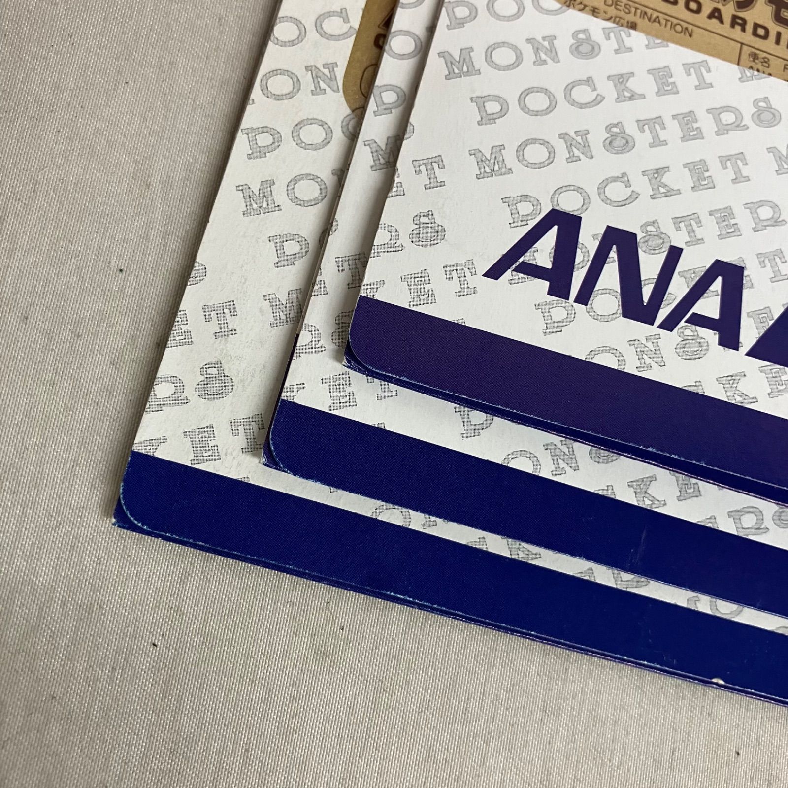 中古 ANAポケモンジェット就航記念 オリジナルゴールドボーディング