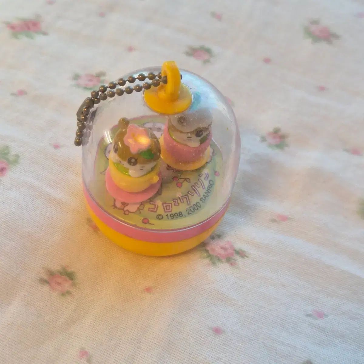 クラシック ヴィンテージ Sanrio San-X クリリン マグネット ダルマ キーホルダー