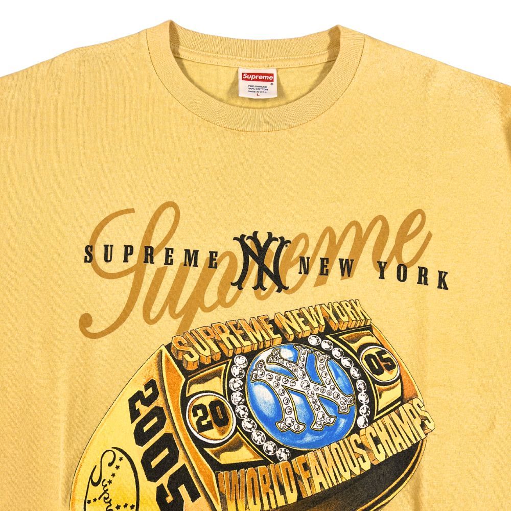 SUPREME シュプリーム 2005 Worid Famous Championship Ring Tee