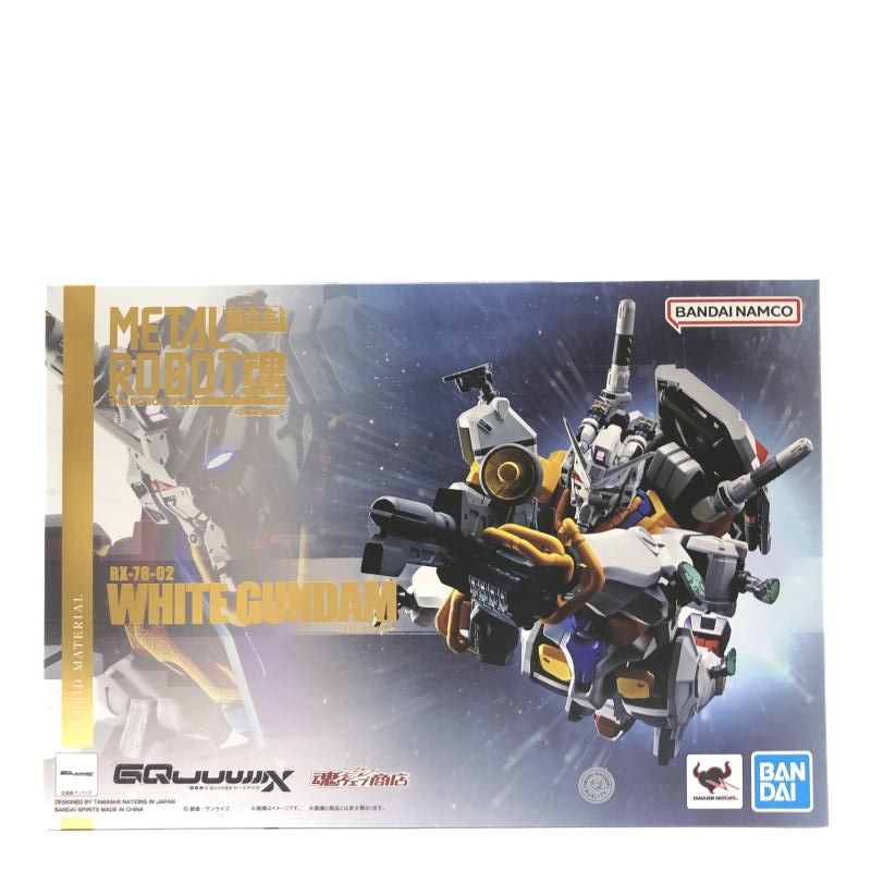 【中古】未開封) METAL ROBOT魂 SIDE MS 白いガンダム バンダイ[66]